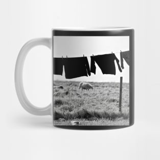 Clothesline in Ouessant Mug